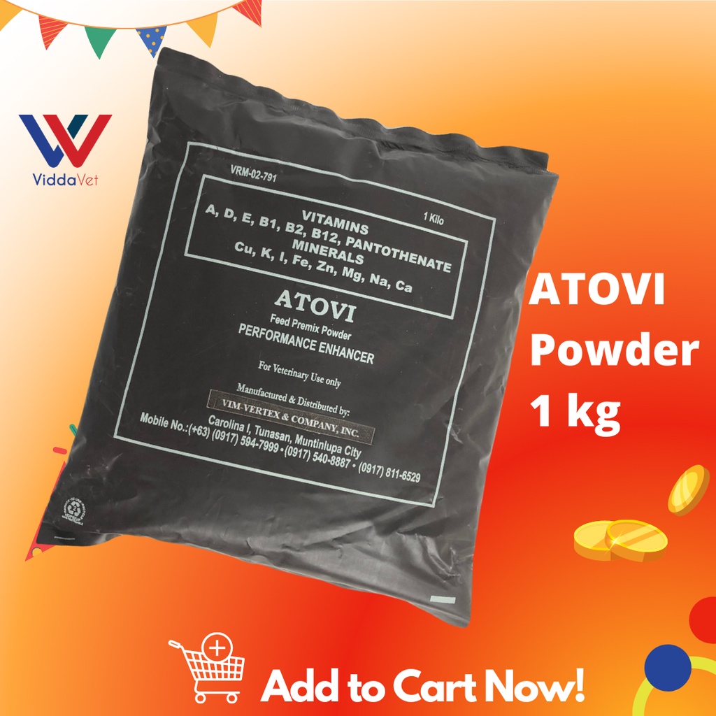 Atovi BUY 1 TAKE 1 PROMO wonder powder 1 kg  1 kg + 1 kg Atovi for livestock poultry pets swine #9