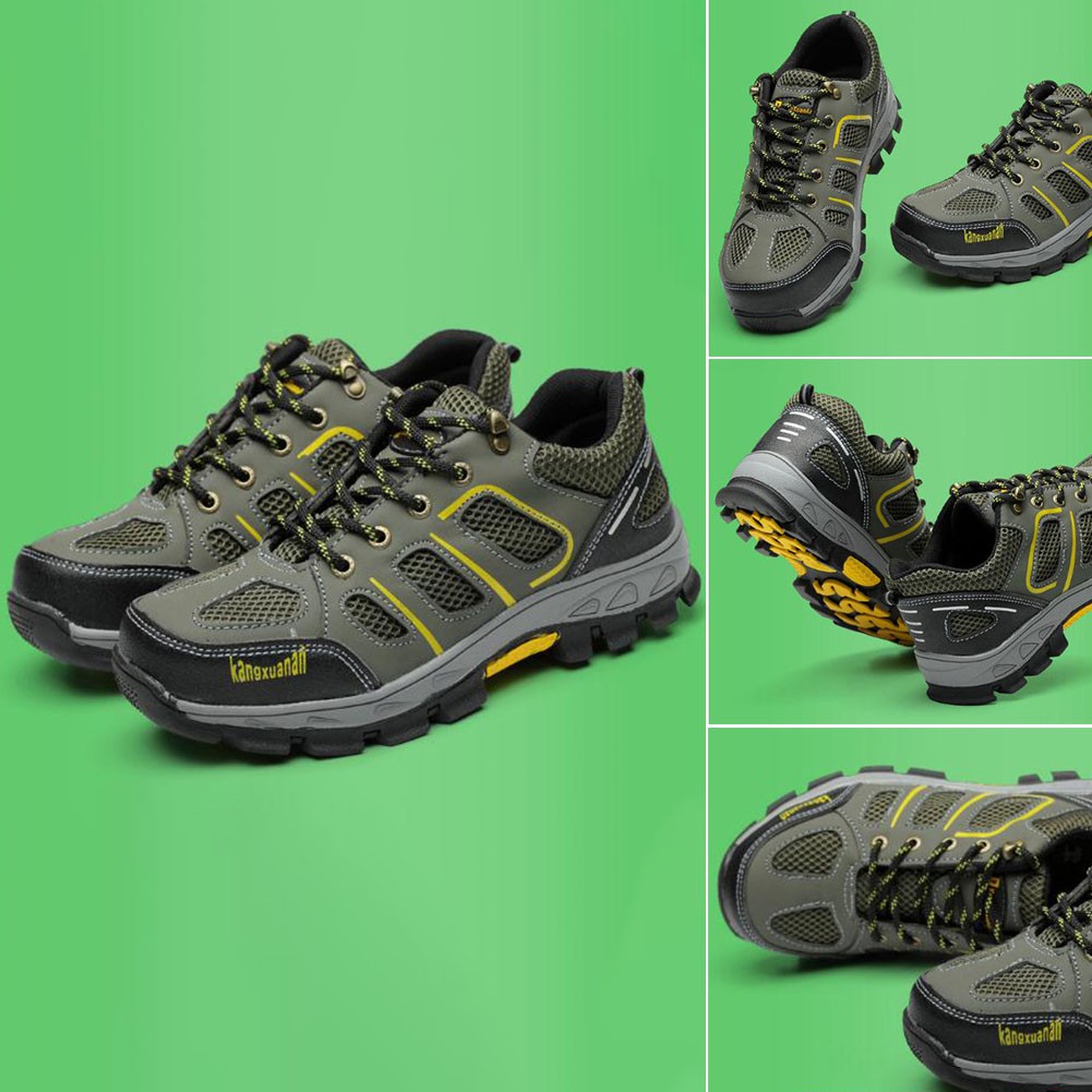 1Pair Fashion Men Safety Shoes Steel Toe Sole Breathable 1Pair Fashion Men Safety Shoes Steel Toe Sole Breathable