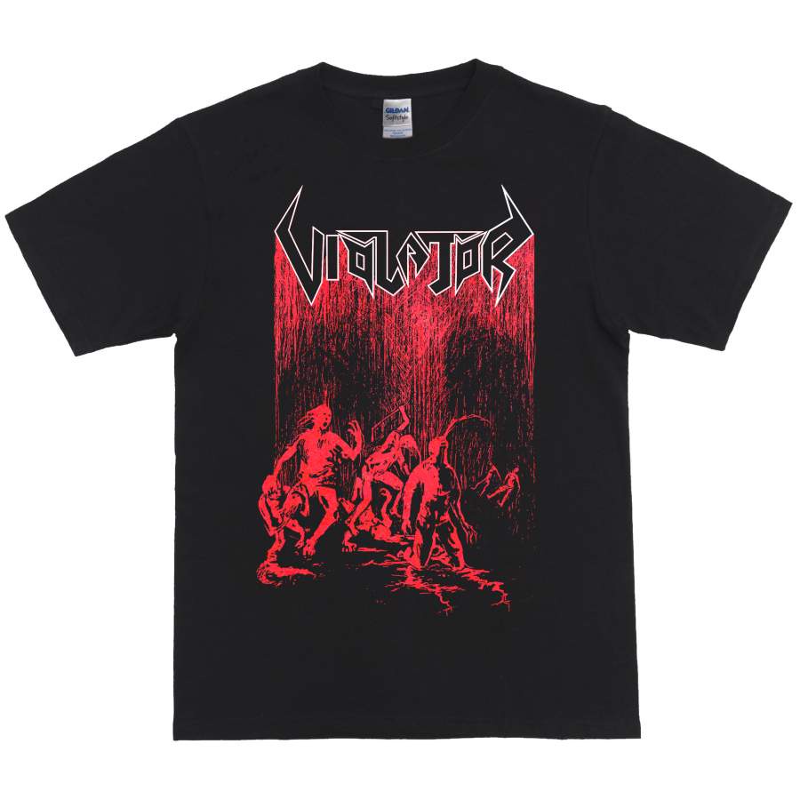 T-shirt Band Violator Metal MERCHANDISE BY WHITECUSH | Shopee Philippines