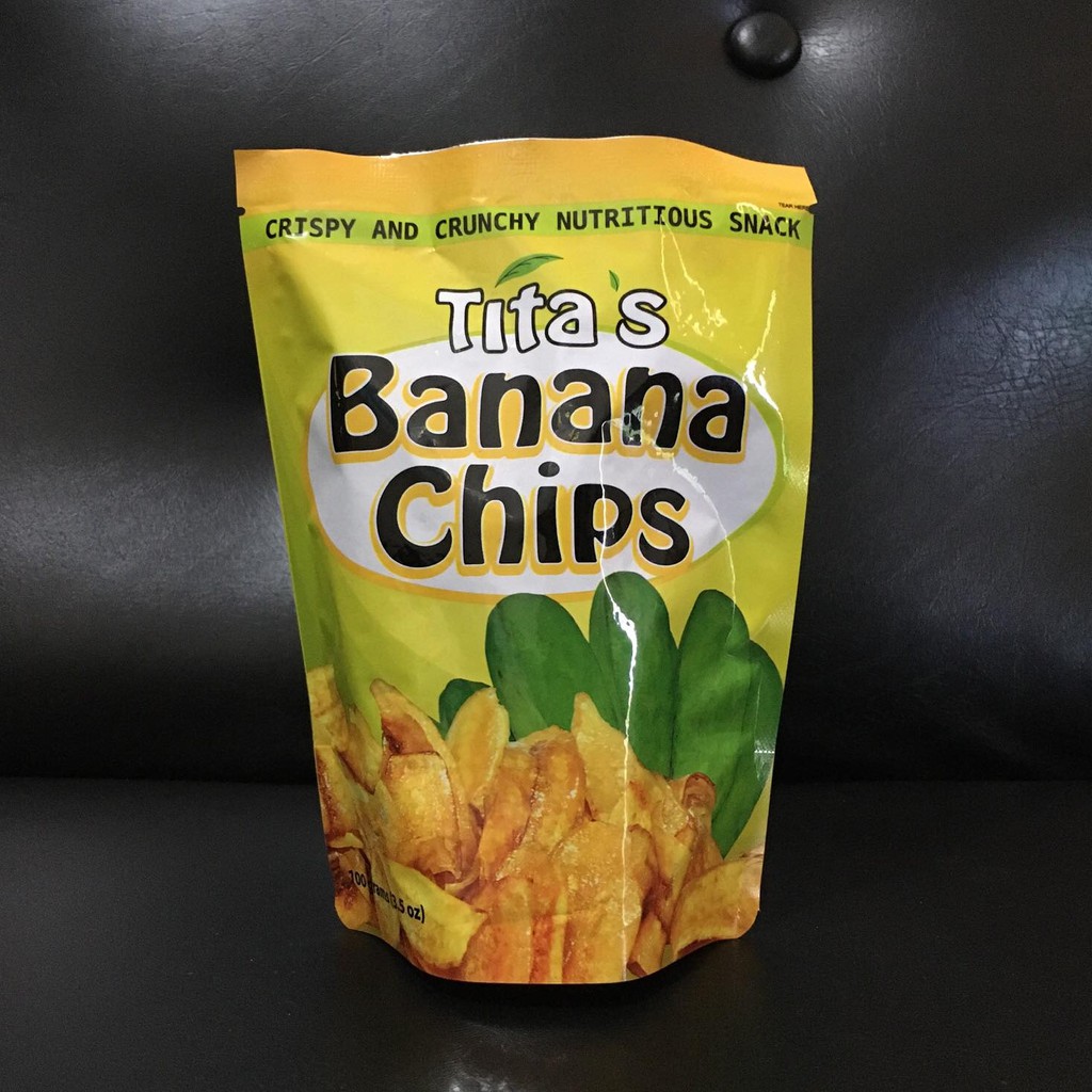Tita's Banana Chips 100 grams (New Packaging) Shopee Philippines