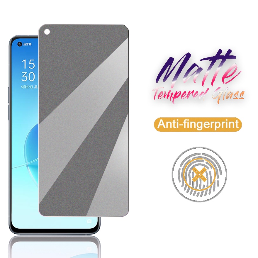 9h Matte Frosted Tempered Glass Screen Protector Oppo Reno 7z 7 Se 6z 6 5g 5f 5z 5 4 Lite 4 Se 1845