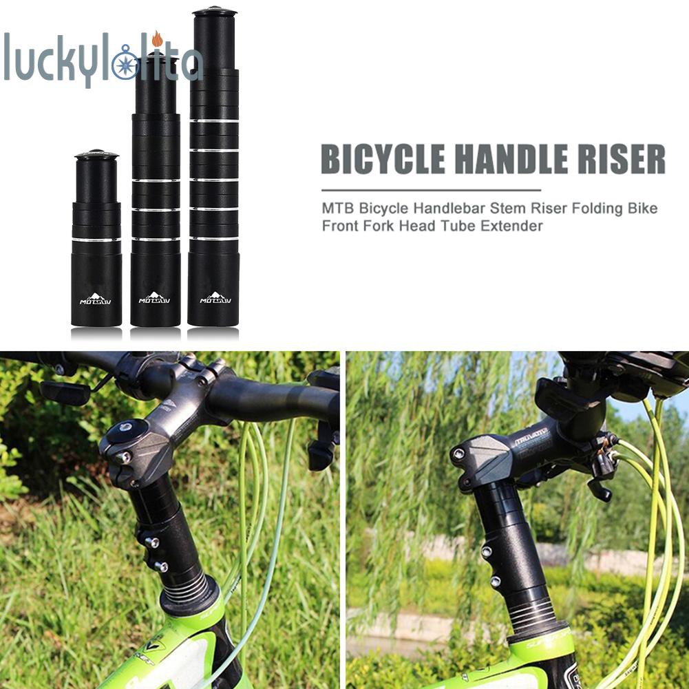Bike Fork Stem Extender MTB Bicycle Handlebar Riser Extensions Head Up Adapter 