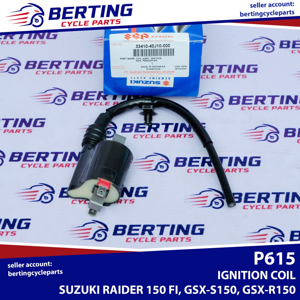 SGP IGNITION COIL Suzuki for Raider 150 FI GSXS150 GSXR150 Genuine
