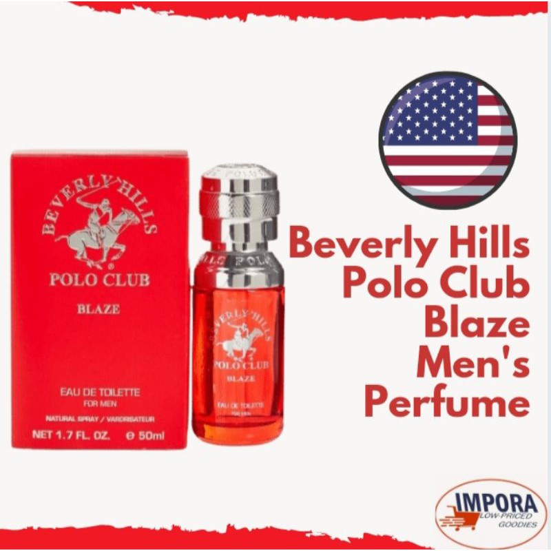 Original Beverly Hills Polo Club Blaze Natural Spray for men 75 ml | Shopee  Philippines