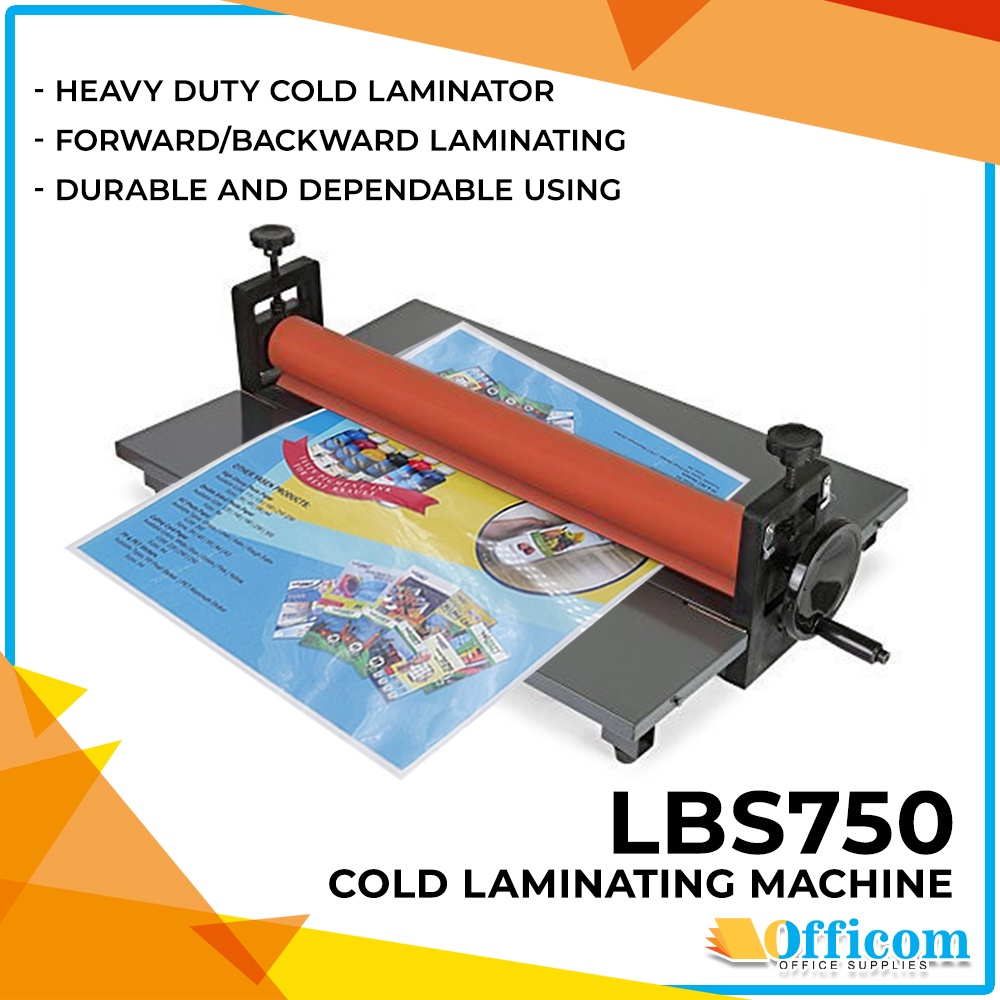 Cold Laminating Machine Lbs750 Forward And Backward Laminator Shopee