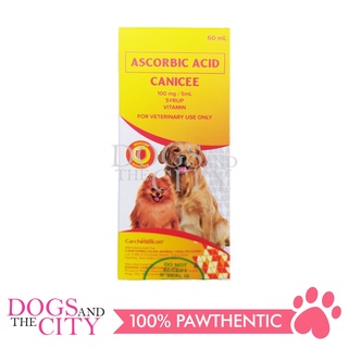 ☎❦☍Cm Canicee Ascorbic Acid Pet Vitamins (Immune Booster) 60Ml