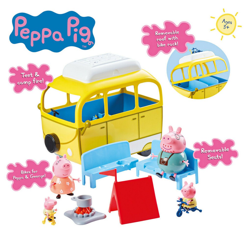 Peppa Pig Camper Van Tent atelieryuwa.ciao.jp