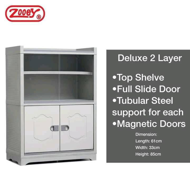 Zooey Deluxe Cabinet 2Layers 909 2L Shopee Philippines