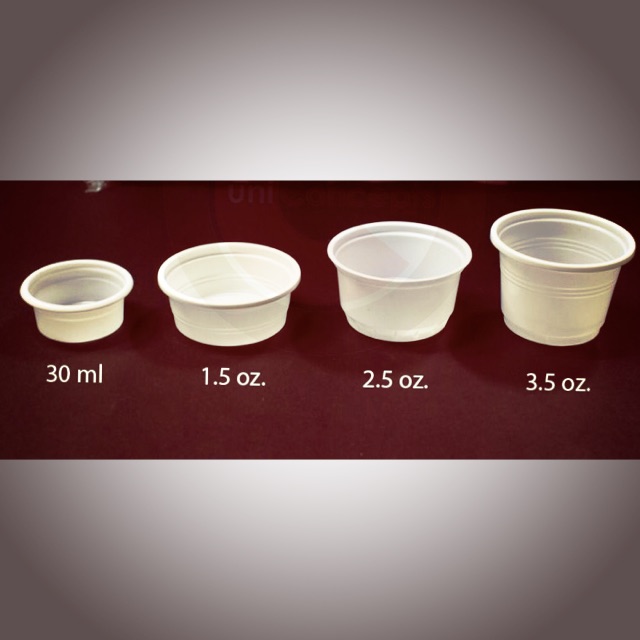 serving cups with lids