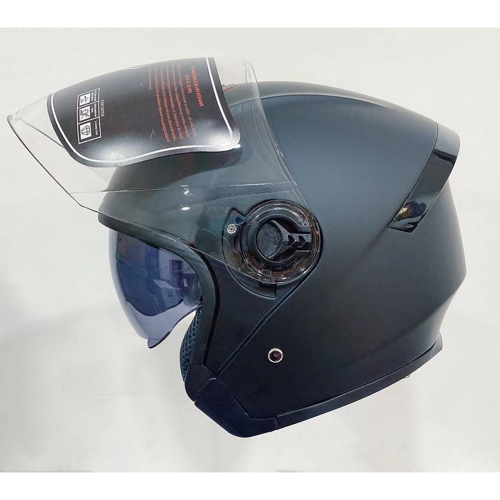 RXR HalfFace Dual Visor 065E Blade Motorcycle Helmet With BPS Shopee