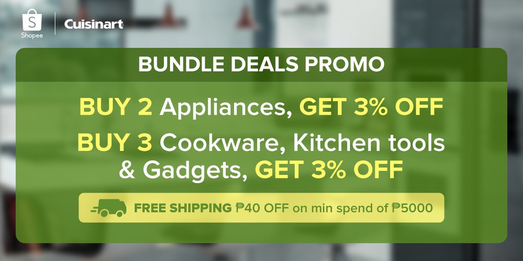 Cuisinart, Online Shop Shopee Philippines