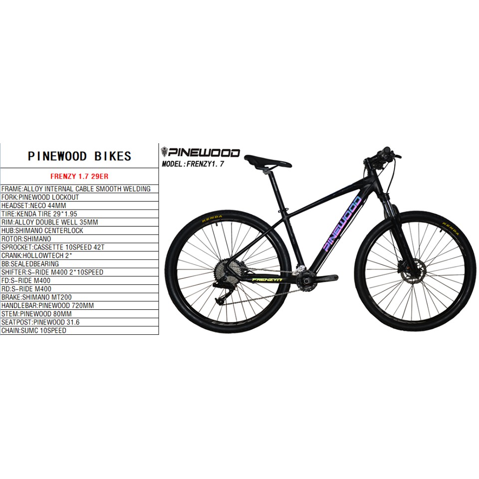 pinewood mountain bike 29er price