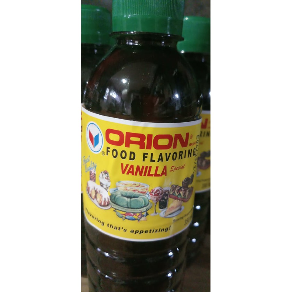 Orion Food Flavoring Vanilla 350 ML Shopee Philippines