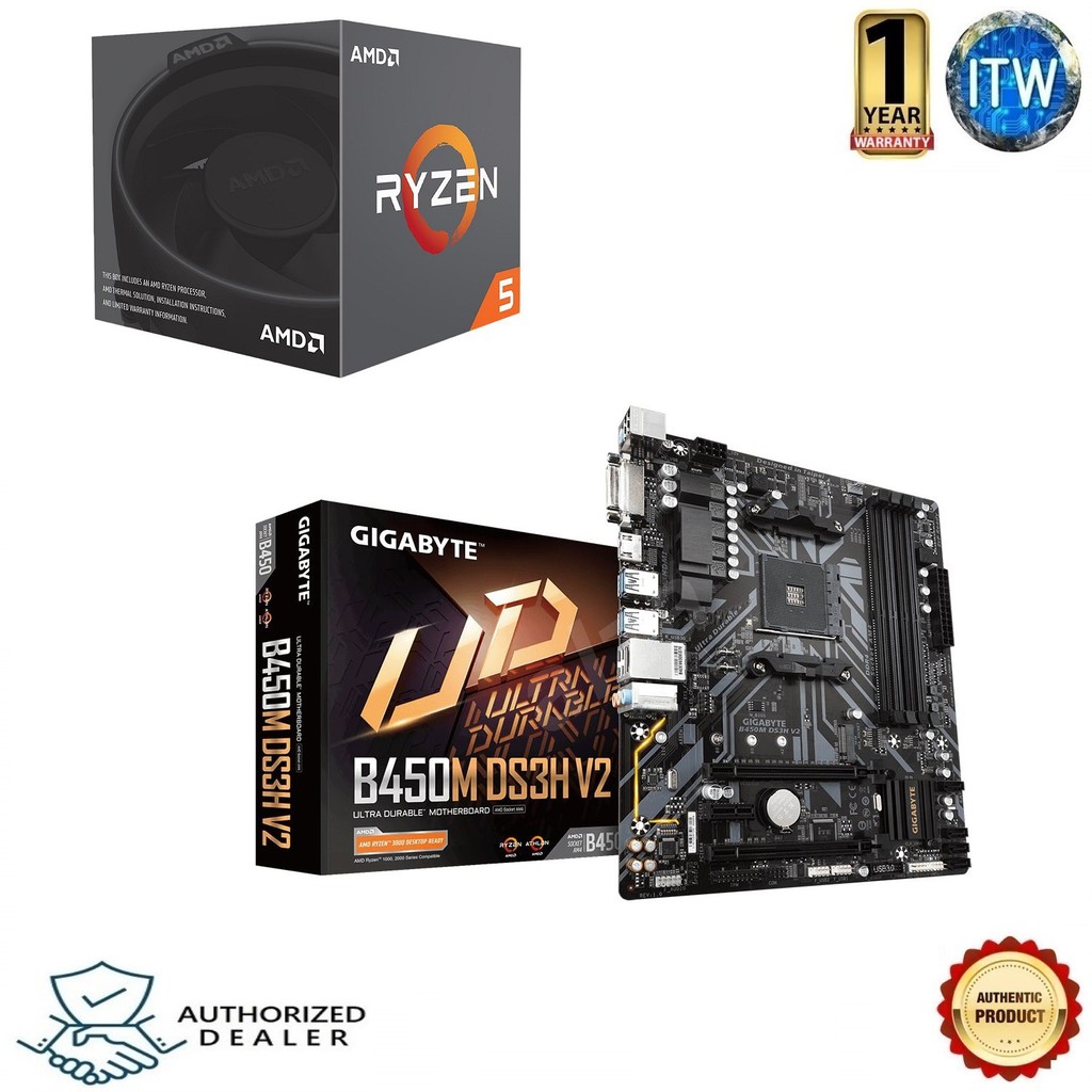 Gigabyte b450m ds3h ryzen 5 2600 разгон