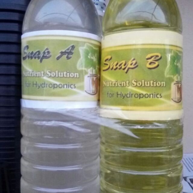 Snap Hydroponics Nutrient Solution Shopee Philippines