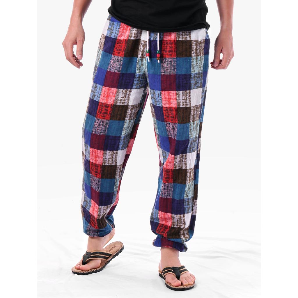 checkered sweatpants