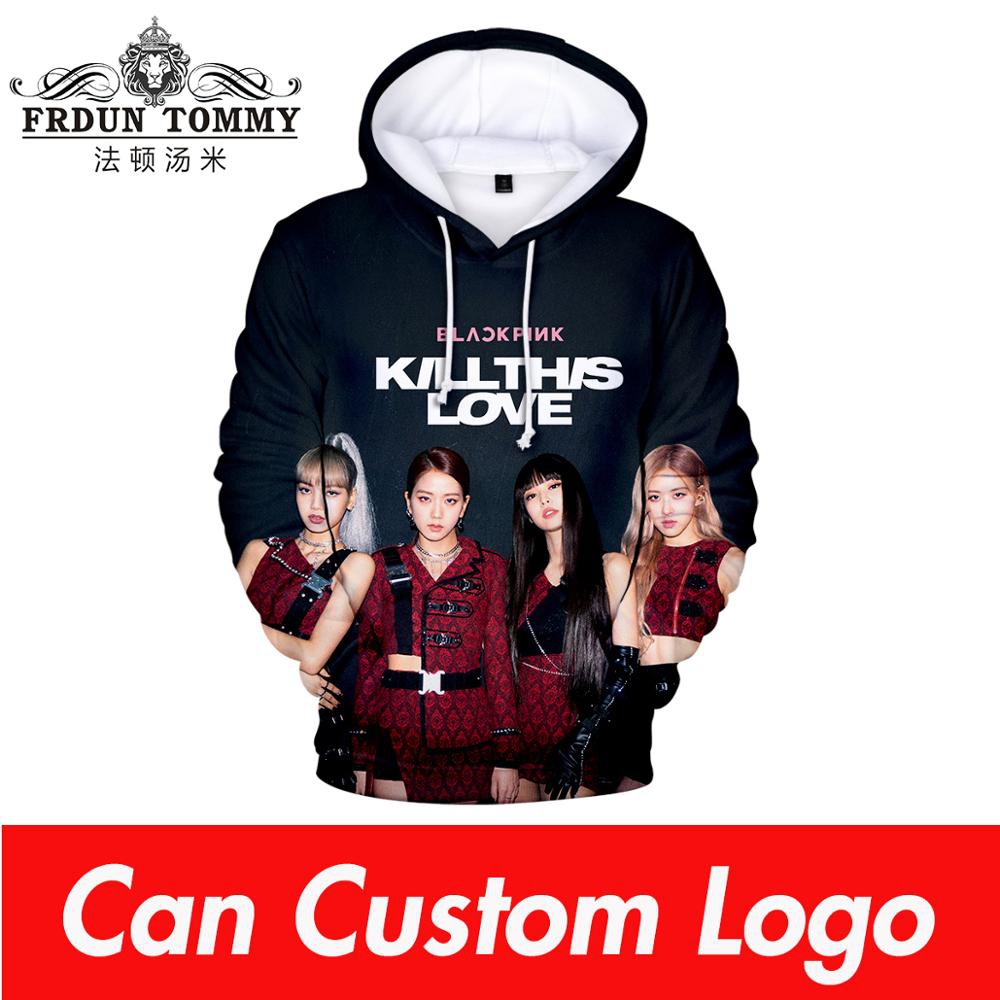 black pink sweatshirt kpop