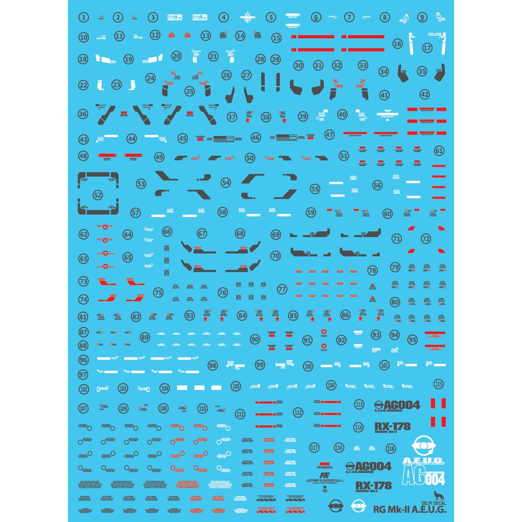 Delpi Decal Rg Mk Ii Aeug Water Decal Shopee Philippines
