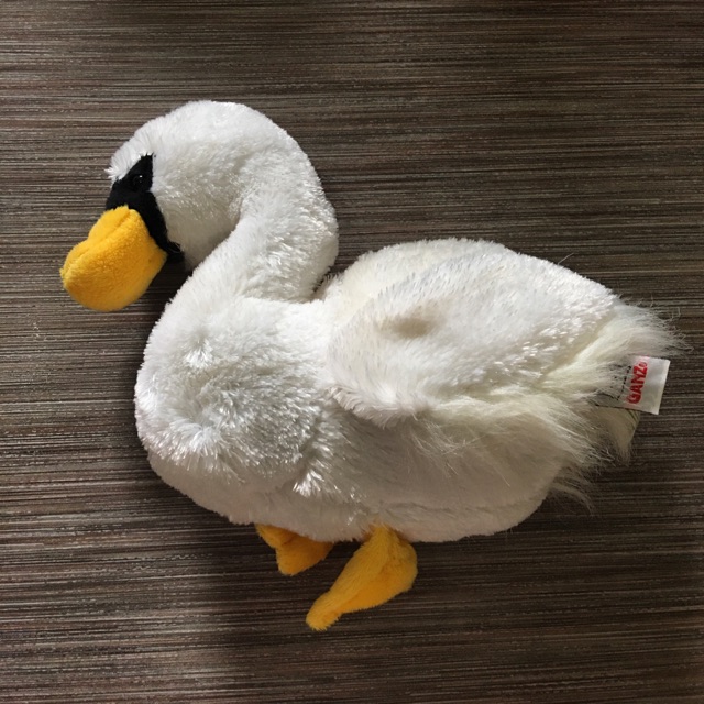 swan plush toy