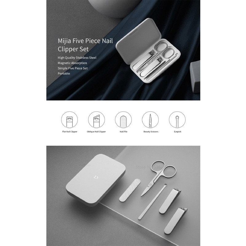 xiaomi nail clipper set