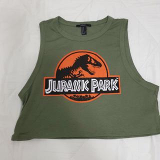 jurassic park crop top forever 21