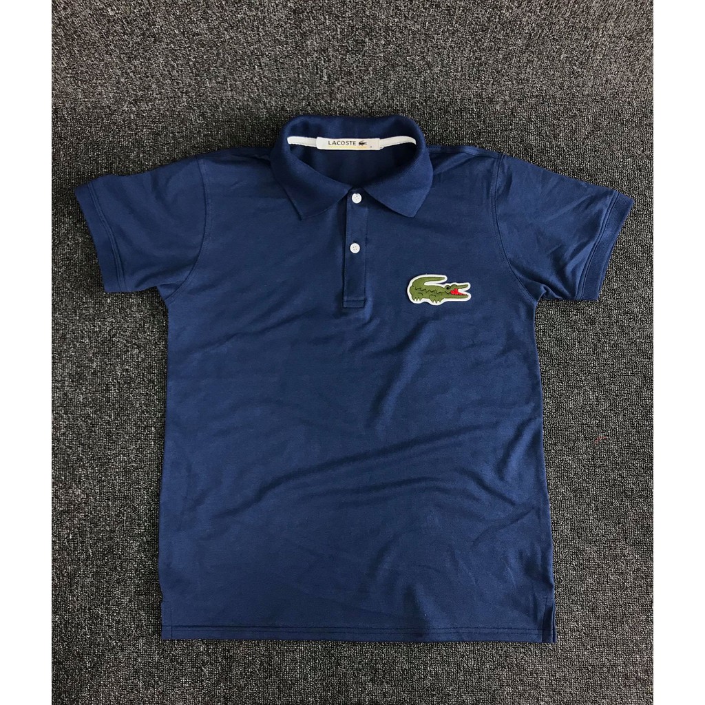 lacoste shirt with big logo