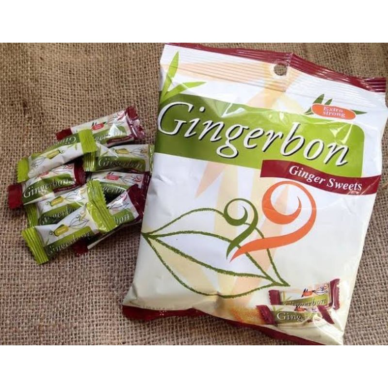 Gingerbon Ginger Chewy Candy, Relieve Voice Stress, Relaxes Vocal Chord