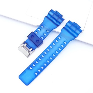 Resin bracelet for casio G-SHOCK GA-100 GA-110 GD-120 GLS-100 matte colored male buckle replacement band #9