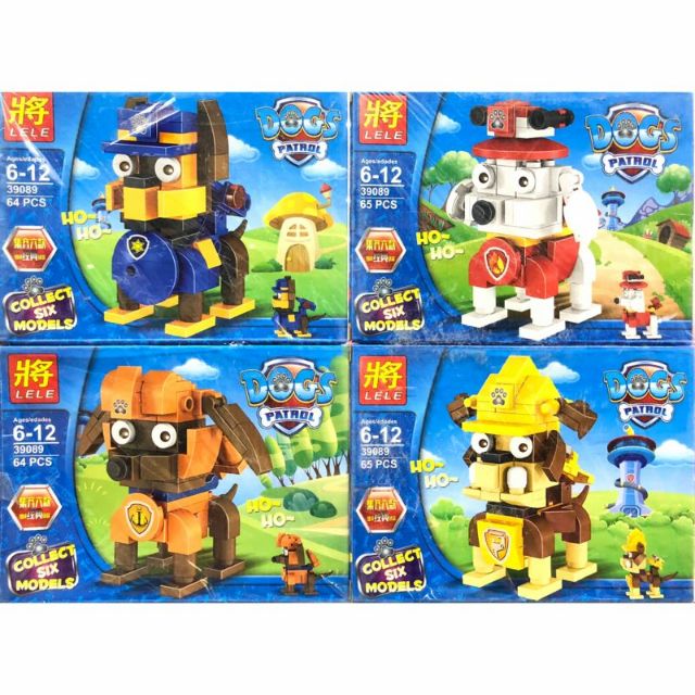 paw patrol lego minifigures