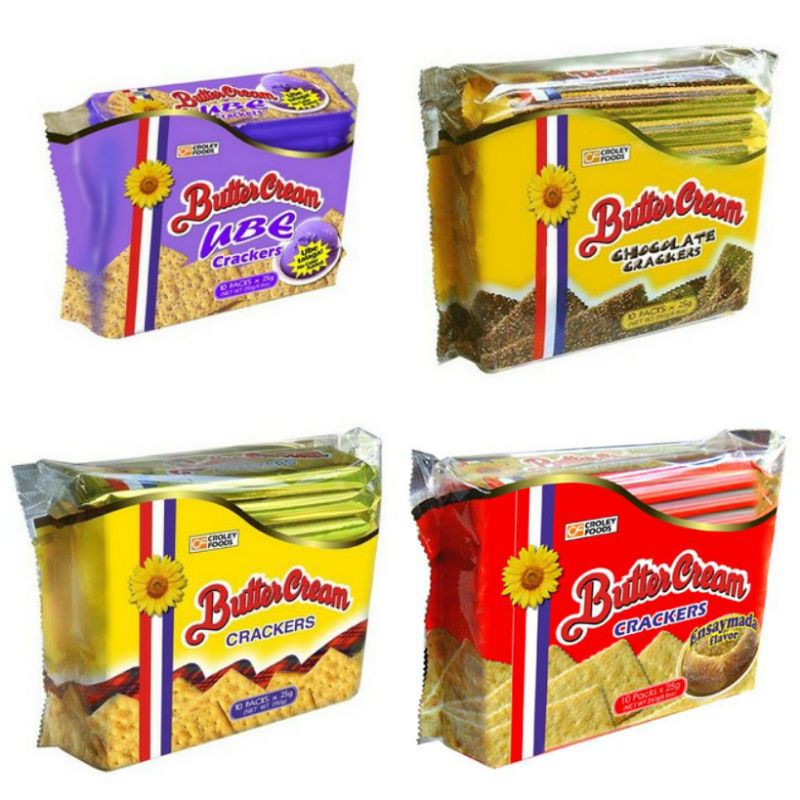 Buttercream Crackers (25pcs Per Pack) Shopee Philippines