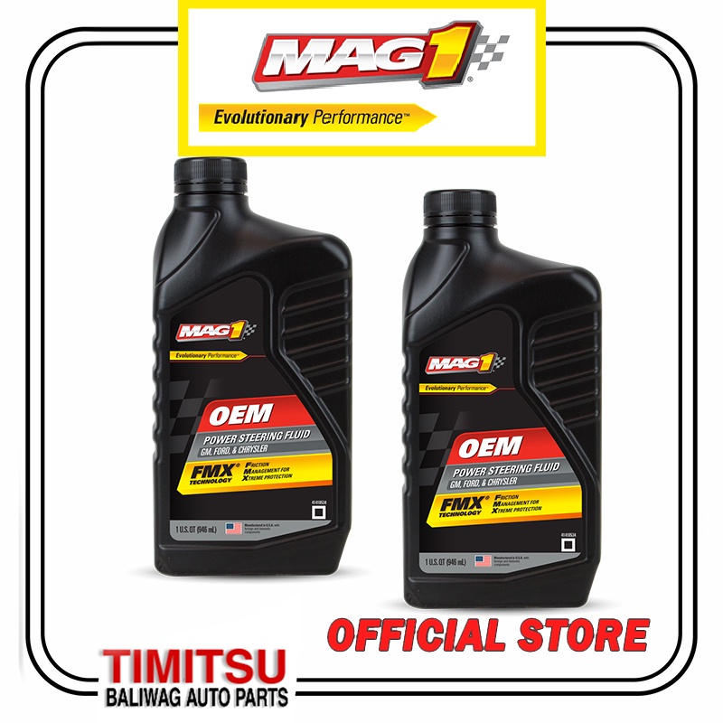 MAG 1 POWER STEERING FLUID OEM FORMULA BUNDLE OF 2 PART NO. 62661 Shopee Philippines