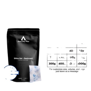 FDA Silica Gel Desiccant(+BONUS GIFT) for Food, Leather, Bags, Shoes Absorbent  moisture humidifier