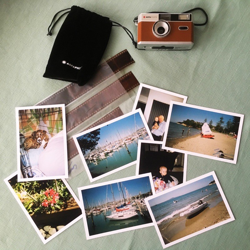 agfaphoto reusable photo camera 35 mm black