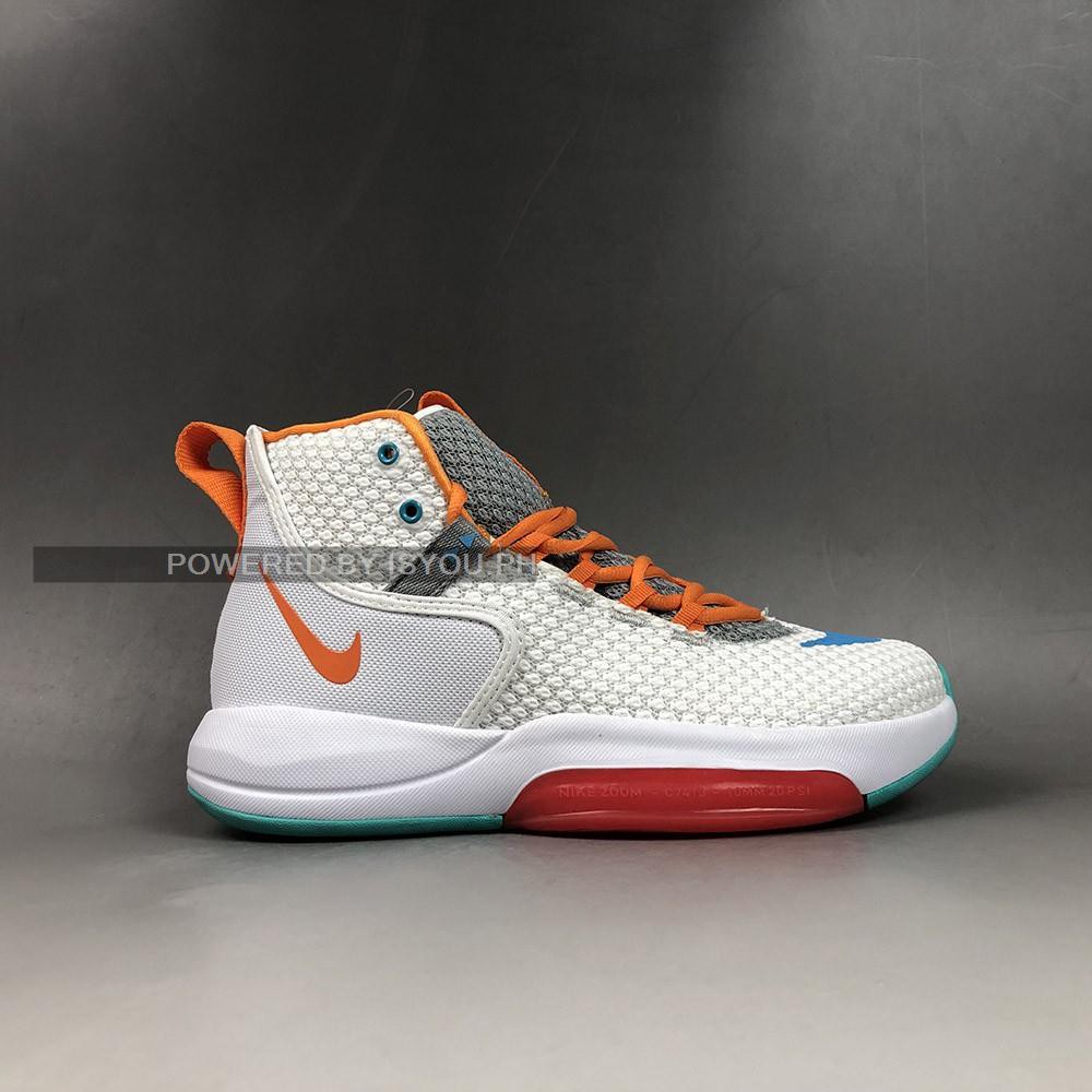 orange and white hyperdunks