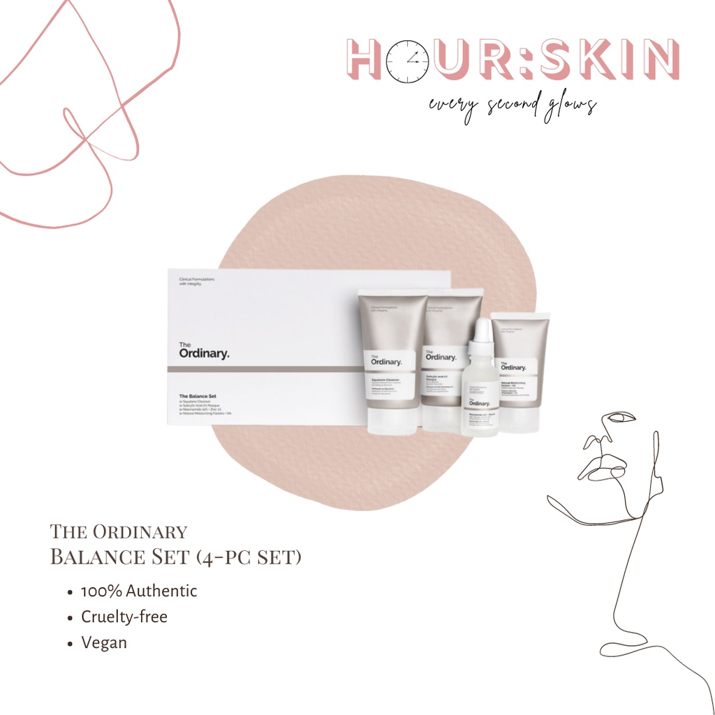 The Ordinary Balance Set (4pc set) Shopee Philippines