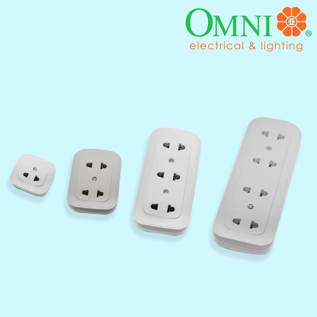Omni Surface Outlet , 1 Gang, 2 Gangs, 3 Gangs, 4 Gangs Shopee