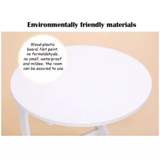 Philippines Top1 European Style Coffee Wood Plastic Living Room Round Magazine Rack Table T~rq #4