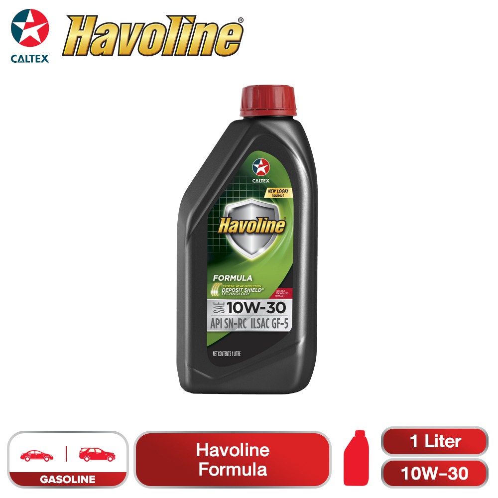 Caltex Havoline Formula SAE 10W30 1 Liter Shopee Philippines