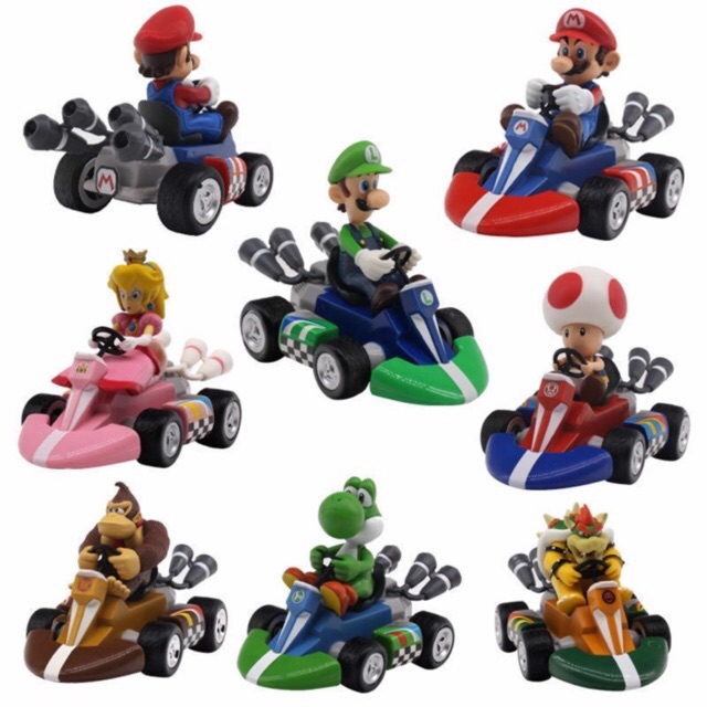 Super Mario Kart Princess Peach Pull Back Figure Car Pvc Toy Collection Ts Shopee Philippines 6059