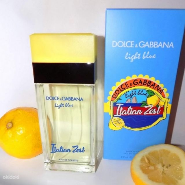dolce & gabbana light blue lemon zest