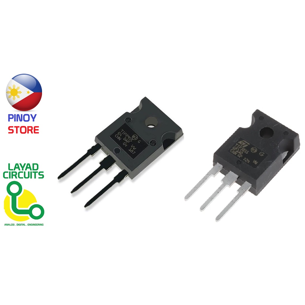 TIP2955 and TIP3055 Complementary power transistors Shopee Philippines