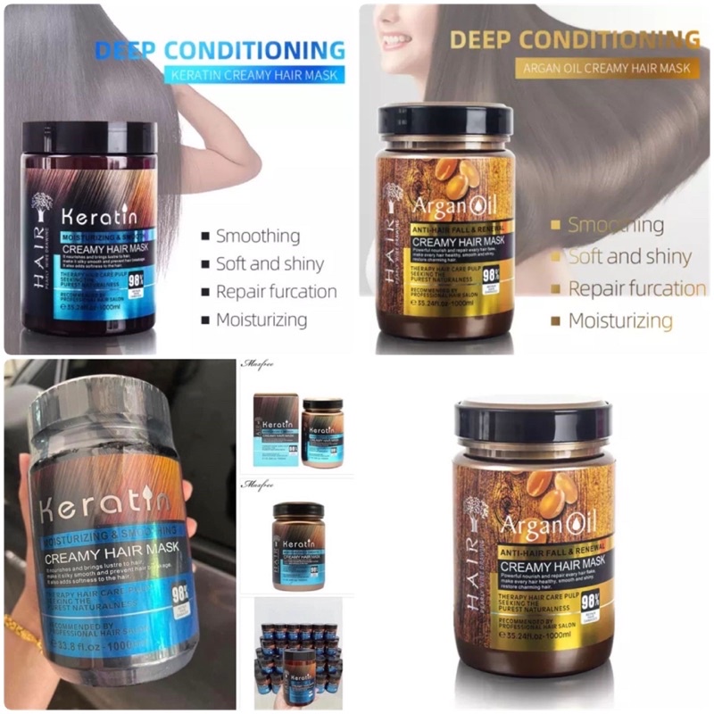 Kerati Keratin Hair Treatment Cream Concentrated Concentrate Can Be