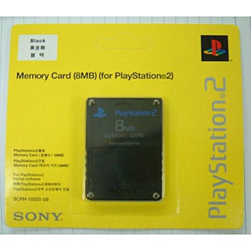 card memory ps2