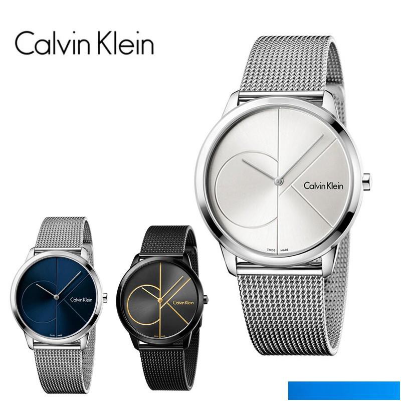 calvin klein watch men's silver