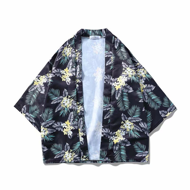 black flower cardigan