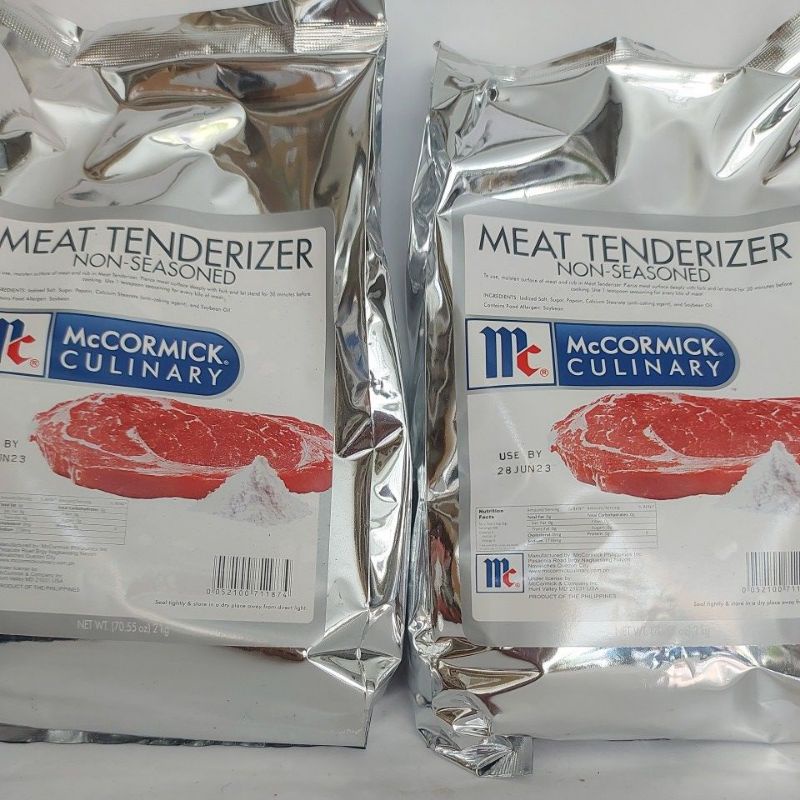 McCormick MEAT TENDERIZER NON SEASONED 2KGS Shopee Philippines