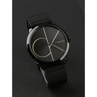 calvin klein men's black watch