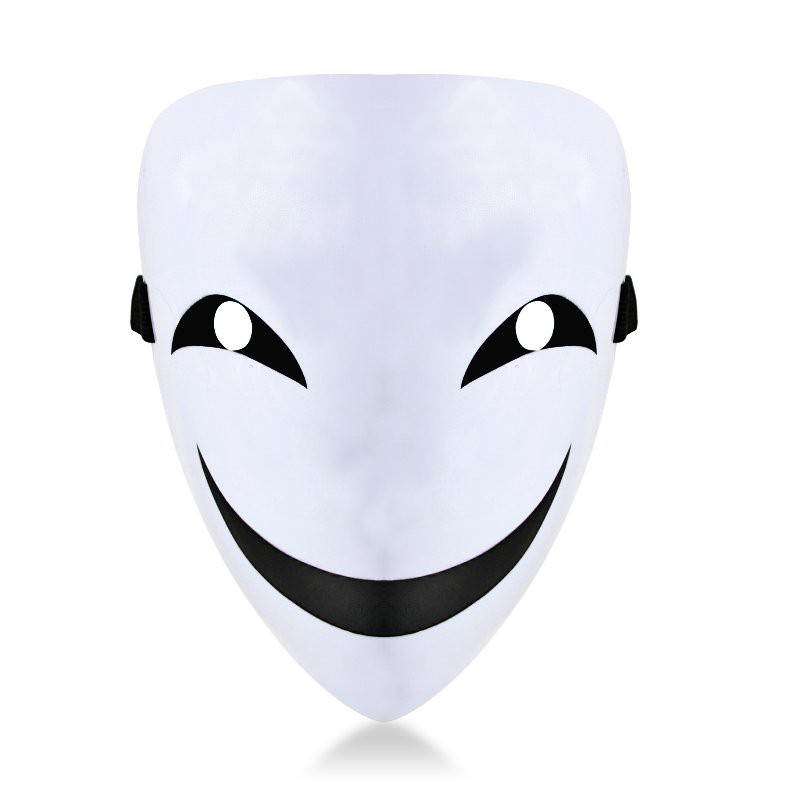Anime Maskjapanese Smiley Face Mask Full Facecosanime Clown Head Cover Smile Horror Scary Head Cover Shopee Philippines