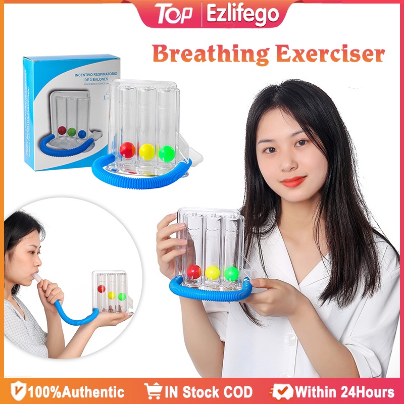 Deep Breathing Lung Exerciser Personal Breath Measurement System Lungs