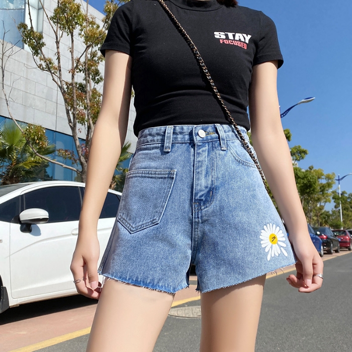 high waisted shorts shopee